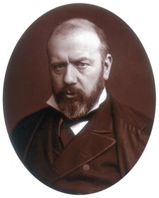 John Pettie, artist and Royal Academician, 1882. Creator: Lock & Whitfield.