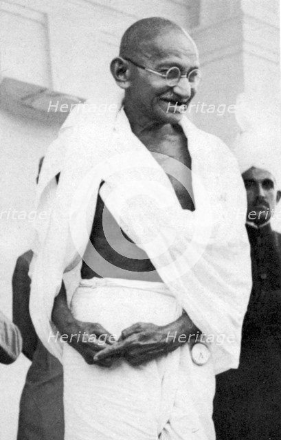 Mohondas Karamchand Gandhi (1869-1948), Indian Nationalist leader. Artist: Unknown