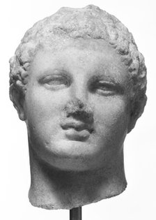 Head of a Statuette of Demetrios Poliorketes, 3rd century BC. Creator: Unknown.