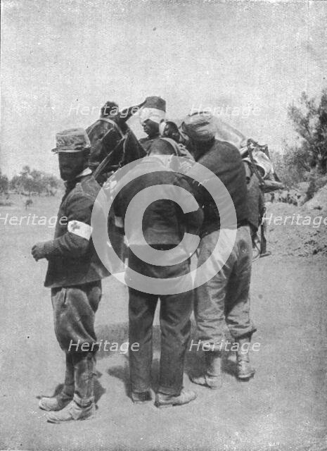 'L'expedition des Dardanelles, Heures D'Accalmie..., 1915 (1924). Creator: Unknown.