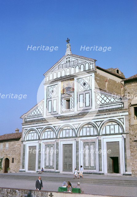 The church of San Miniato al Monte, 12th century. Artist: Unknown