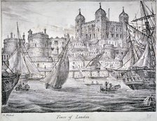 Tower of London, 1829. Artist: Anon