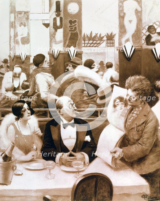 'Restaurant', 1873-1942. Artist: Albert Guillaume