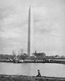 'Washington Monument, Washington D.C.', c1897. Creator: Unknown.