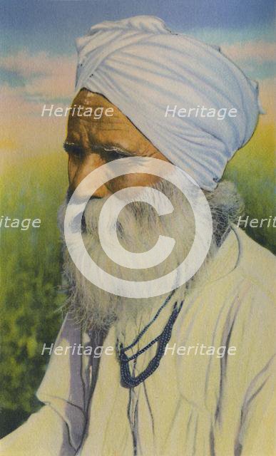 'Indian Priest, Trinidad, B.W.I.', c1940s.' Creator: Unknown.