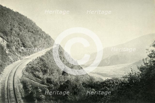 'The Land of the Conquest: A Valley in the State of Vera Cruz: On the Line of the Mexican Railway',  Creator: Unknown.