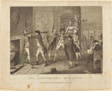 The Discomfited Duellists, 1784. Creator: William Blake.