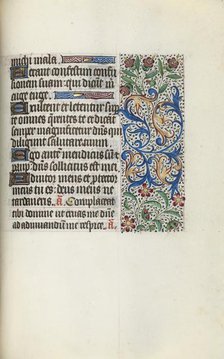 Book of Hours (Use of Rouen): fol. 127r, c. 1470. Creator: Master of the Geneva Latini (French, active Rouen, 1460-80).