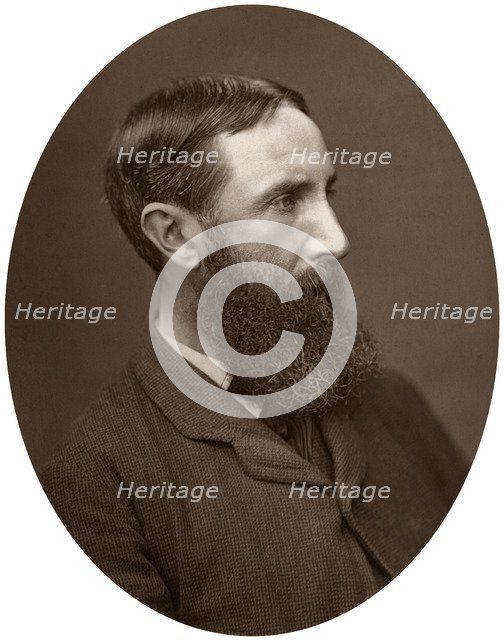 George Dunlop Leslie, artist and Royal Academician, 1882.Artist: Lock & Whitfield