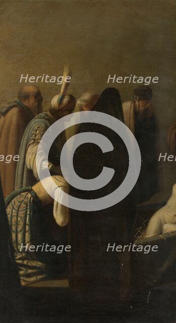 The raising of Lazarus, 1620-1650. Creator: School of Rembrandt van Rijn.