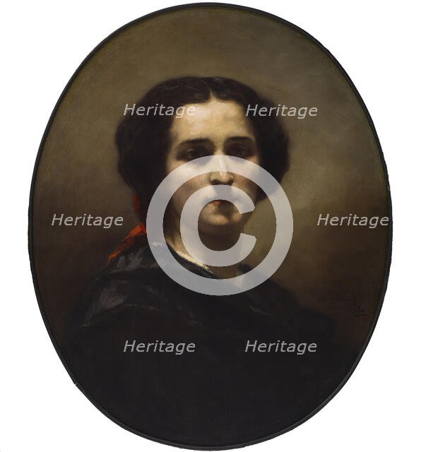 A Portrait, 1852. Creator: Charles Louis Lucien Muller.