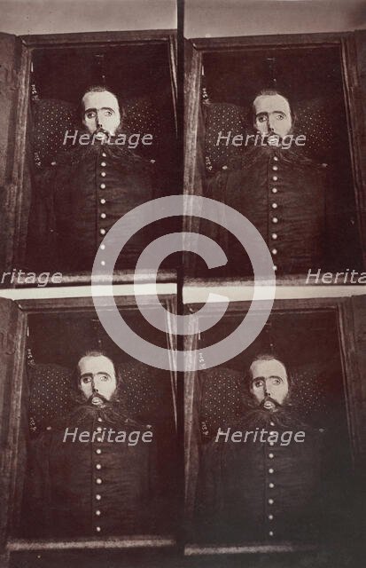 [Emperor Maximilian I in His Coffin], 1867. Creator: François Aubert.