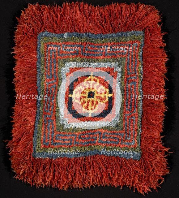 Meditation Rug, late 1800s. Creator: Unknown.