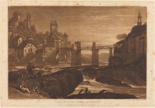 Lauffenbourgh on the Rhine, published 1811. Creator: JMW Turner.