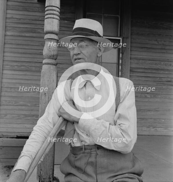Farm owner near Memphis, Texas, 1937. Creator: Dorothea Lange.