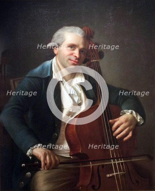 Portrait of the cellist and composer Jean-Louis Duport (1749-1819).