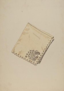 Economy Handkerchief, c. 1938. Creator: Katherine Hastings.