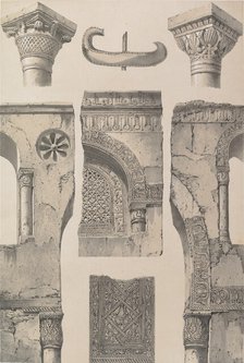 13. Détails, Mosquée d’Ibn Toûloûn, 1843. Creator: Joseph Philibert Girault De Prangey.