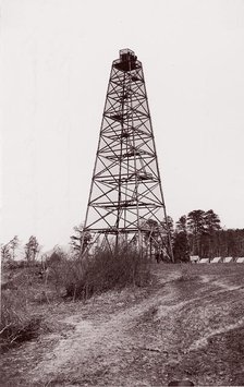 Crow's Nest Signal Tower near Bermuda Hundred, 1861-65. Creator: Andrew Joseph Russell.