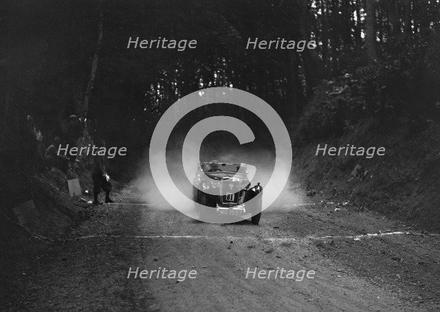 MG Magna taking part in a motoring trial, c1930s. Artist: Bill Brunell.