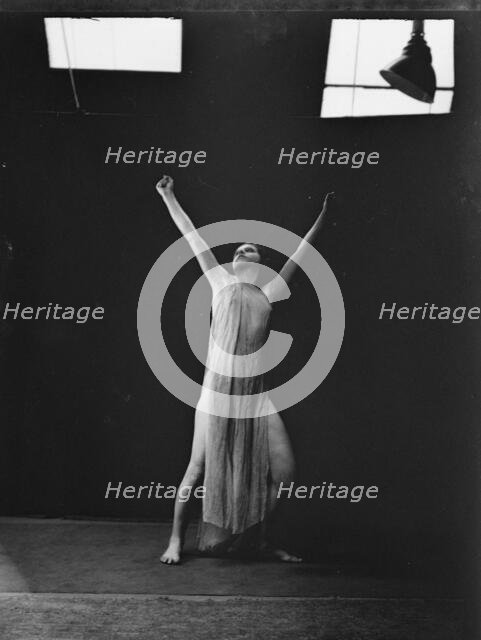 Wanger, Beatrice, Miss, 1918 or 1919. Creator: Arnold Genthe.