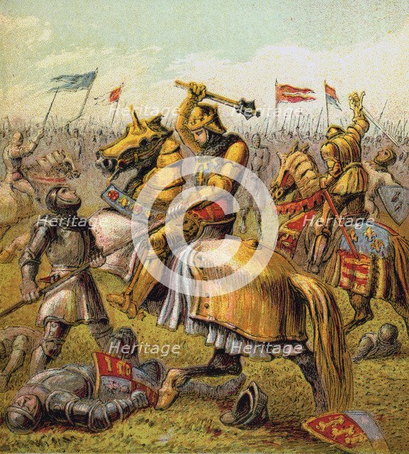 'The War Of The Roses, 1455-1485', (c1850). Artist: Unknown