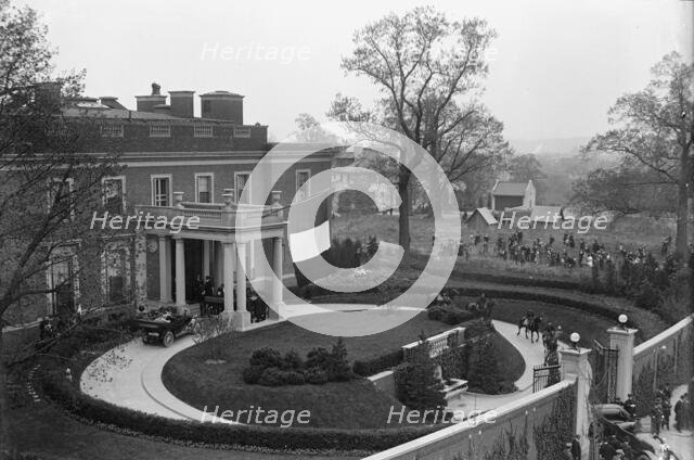 French Commission To U.S. - Residence of Henry White, Loaned To Commission, 1917. Creator: Harris & Ewing.