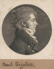 J. N. Luckett, 1808. Creator: Charles Balthazar Julien Févret de Saint-Mémin.