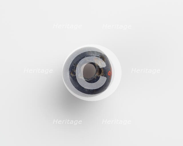 Bead, with inwardly rounded bore, (4th century?). Creator: Unknown.