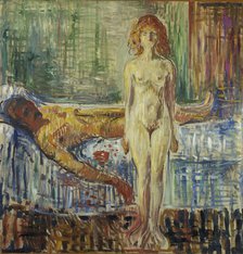 The Death of Marat II. Artist: Munch, Edvard (1863-1944)
