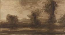 In the Marshes. Creator: Alphonse Legros.