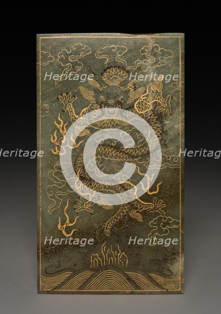 Tablet, 1778. Creator: Unknown.