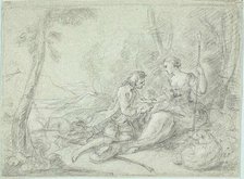 Shepherd and Shepherdess, n.d. Creator: Sébastien Le Clerc the Younger.
