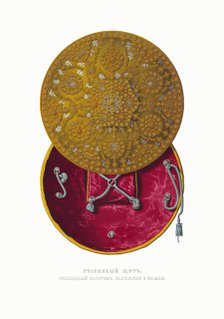 Shield. From the Antiquities of the Russian State, 1849-1853. Creator: Solntsev, Fyodor Grigoryevich (1801-1892).