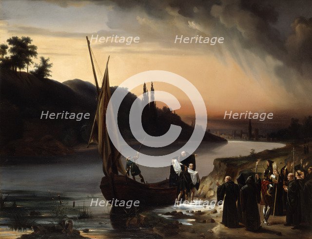 'Convoi d'lsabeau de Baviere', 19th century.  Artist: Jean Truchot