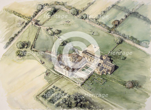 Lanercost Priory, Cumbria, c1996-c2006. Artist: Peter Dunn.