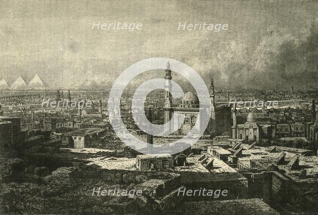 'General View of Cairo', 1890.   Creator: Unknown.