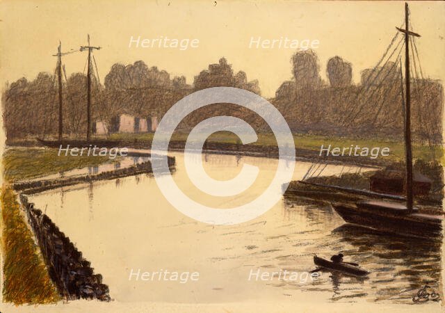 (Untitled), 1902. Creator: Oscar Bluemner.