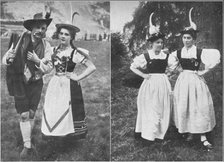 'Types of the Tyrolean Native Costume', c1913. Artist: Charles JS Makin.
