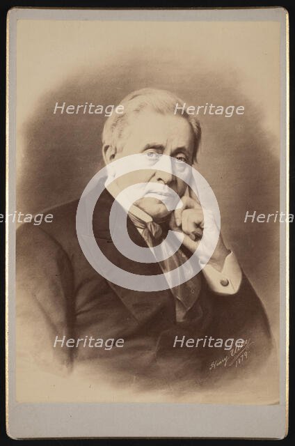 Portrait of Joseph Henry (1797-1878), 1879. Creator: Henry Ulke.