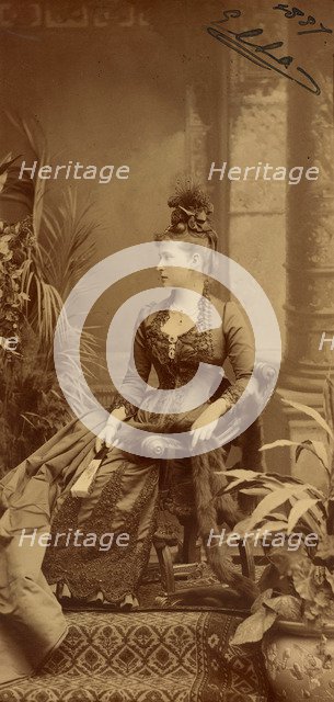 Portrait of Grand Duchess Elizaveta Fyodorovna (1864-1918), Princess Elizabeth of Hesse and by Rhine