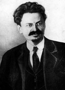 Leon Trotsky, Communist theorist and agitator. Artist: Unknown