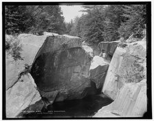 Agassiz Basin from North Woodstock, White Mountains, c1900. Creator: Unknown.