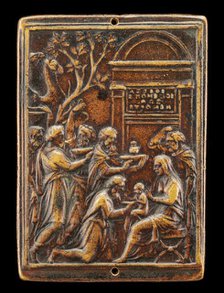 The Adoration of the Magi [obverse], c. 1530s. Creator: Valerio Belli.
