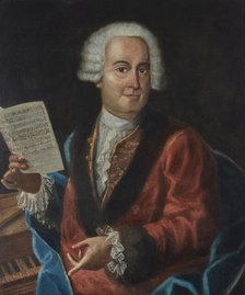 Portrait of the singer Gregorio Lorenzo Babbi (1708-1768). Creator: Anonymous.