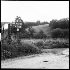 Old Station Road, Moorswater, Liskeard, Cornwall, 1967. Creator: Eileen Deste.