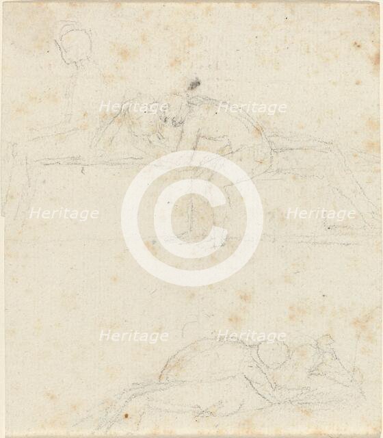 Sheet of Studies. Creator: John Flaxman.
