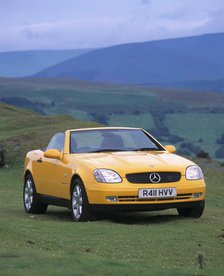 1998 Mercedes Benz SLK 230. Artist: Unknown.