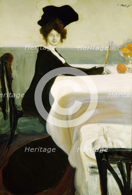 'Dinner', 1902.  Artist: Leon Bakst