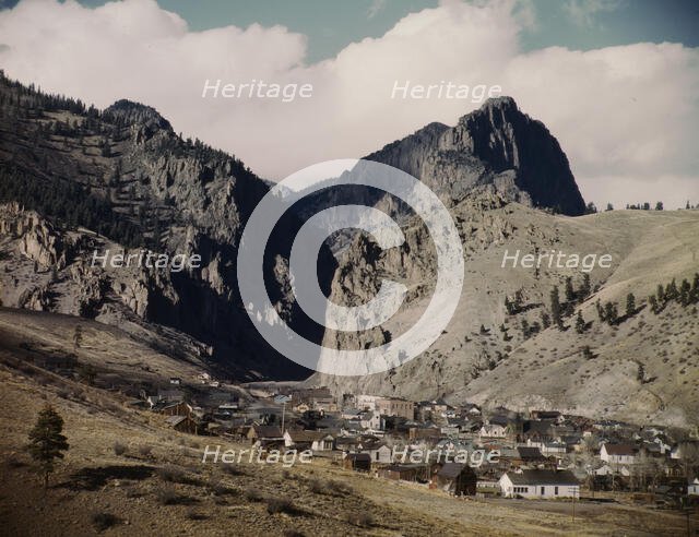 Old lead mines here have been reopened, Creede, Colo. , 1942. Creator: Andreas Feininger.